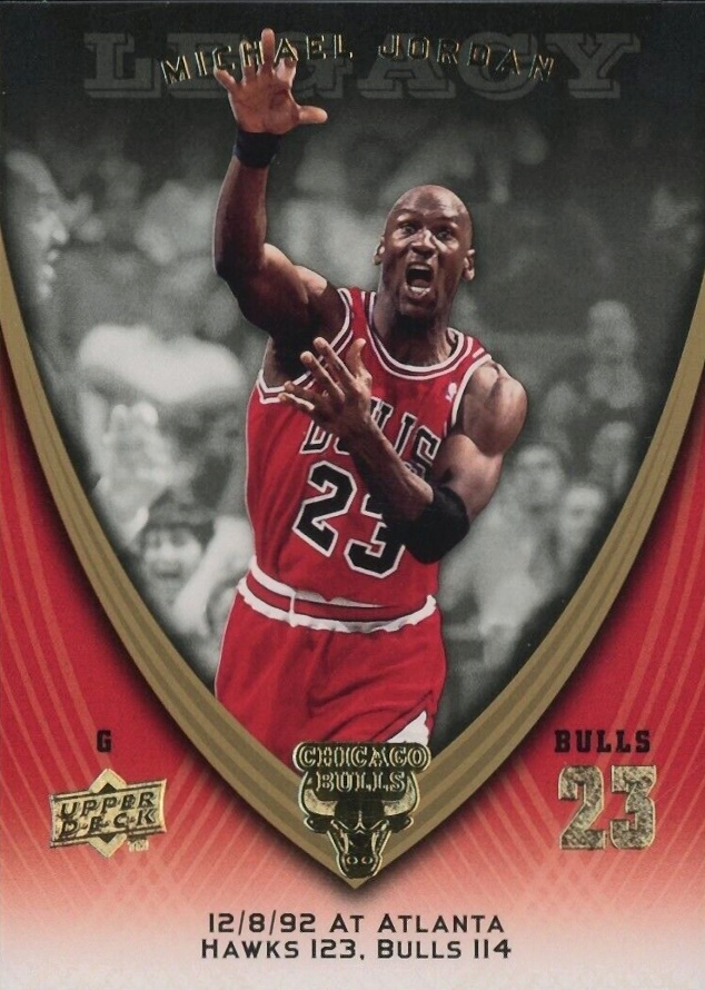 2008 Upper Deck Jordan Legacy  Michael Jordan #604 Basketball Card