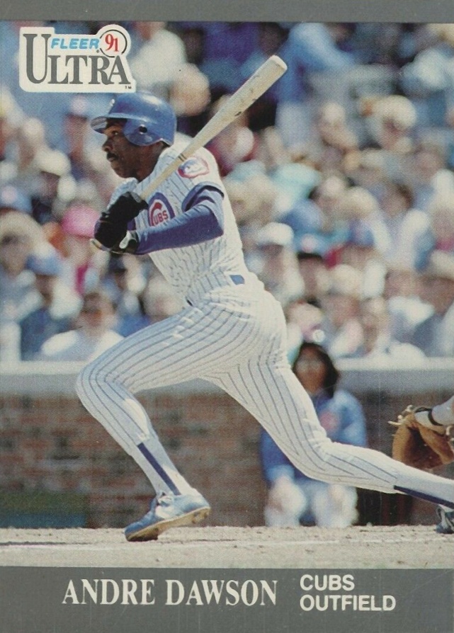 1991 Ultra  Andre Dawson #58 Baseball Card