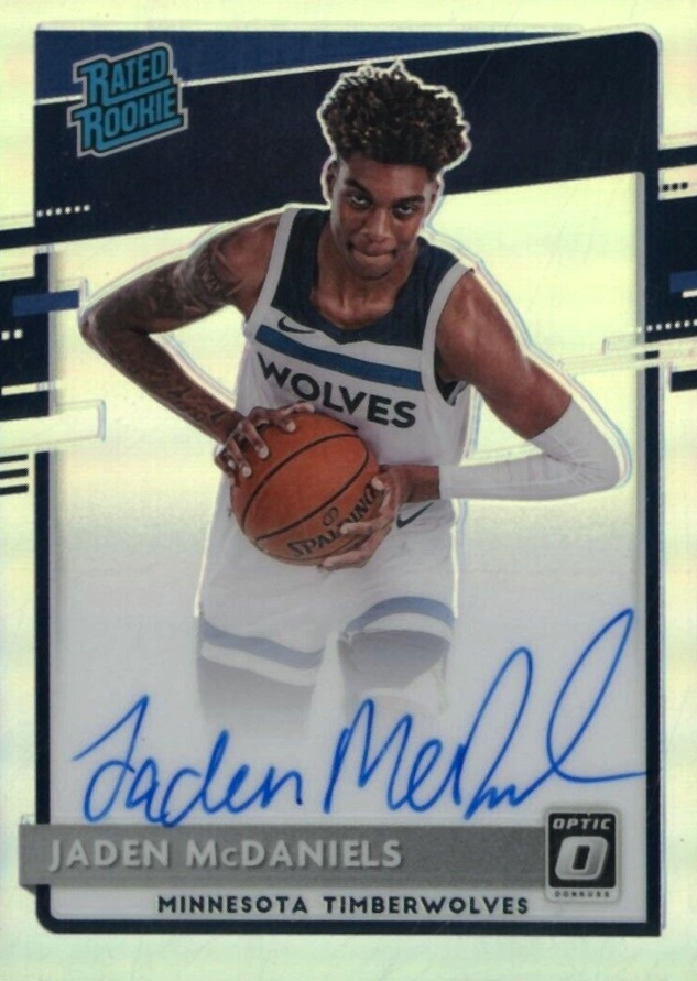 2020 Panini Donruss Optic Jaden Mcdaniels #178 Basketball Card