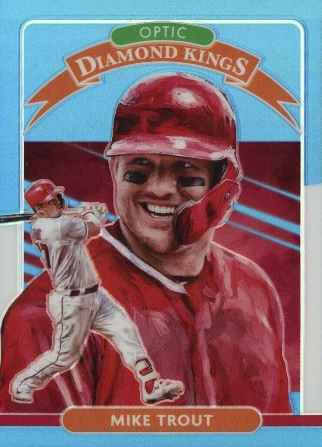 2020 Panini Donruss Optic Mike Trout #9 Baseball Card