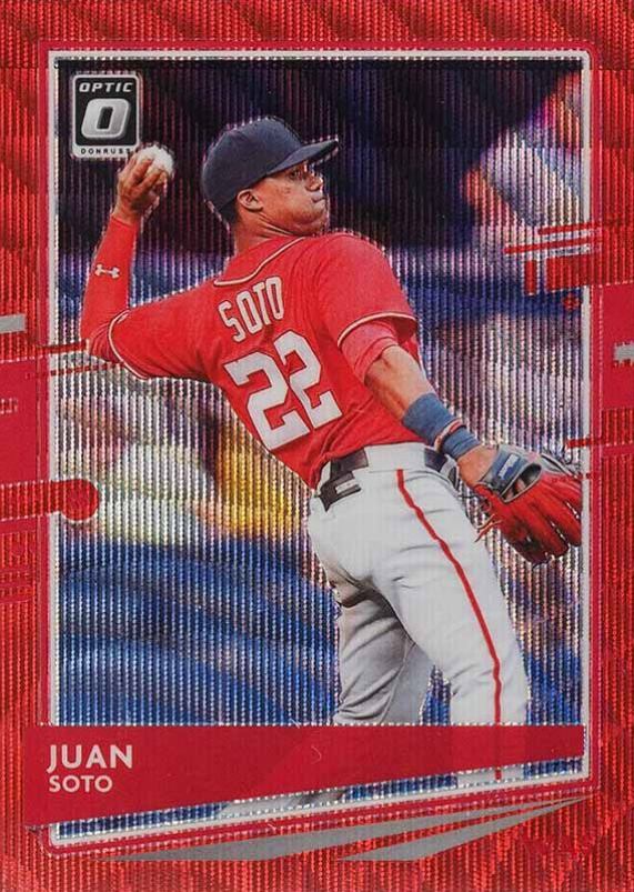 2020 Panini Donruss Optic Juan Soto #161 Baseball Card