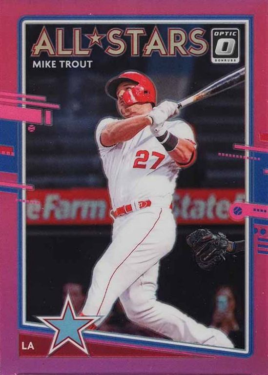 2020 Panini Donruss Optic Mike Trout #197 Baseball Card