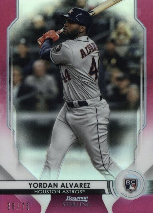 2020 Bowman Sterling Yordan Alvarez #BSR95 Baseball Card