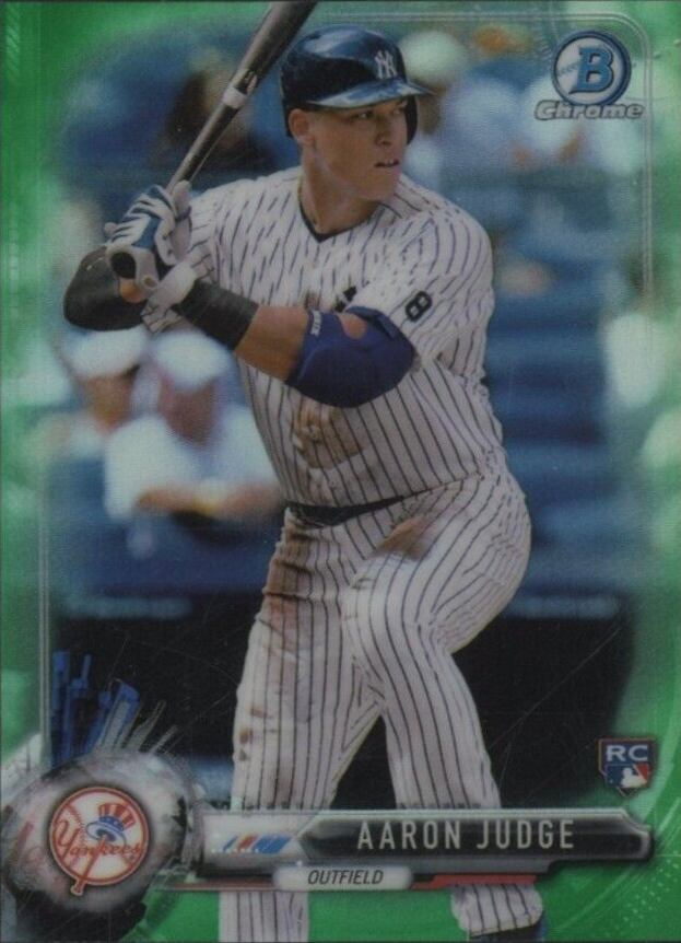 2017 Bowman Chrome Mini Aaron Judge #32 Baseball Card