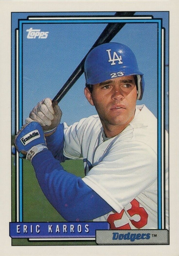 1992 Topps Eric Karros #194 Baseball Card