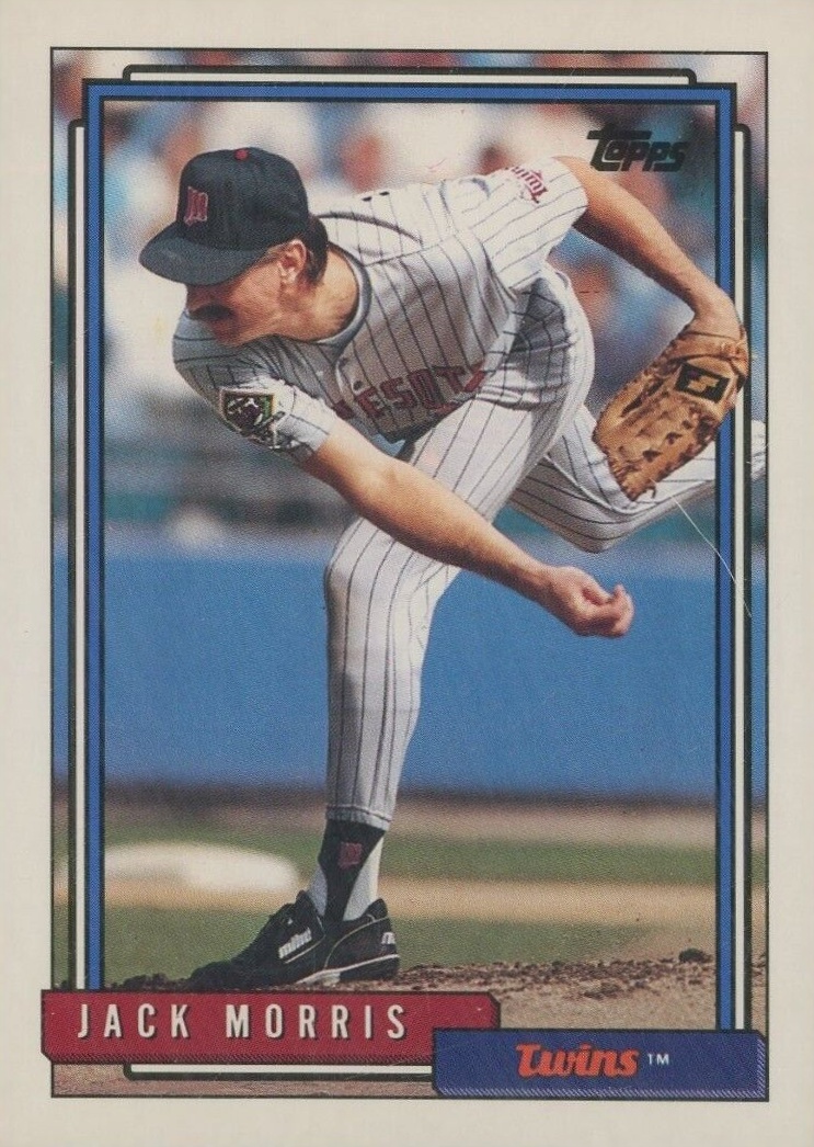 1992 Topps Jack Morris #235 Baseball Card