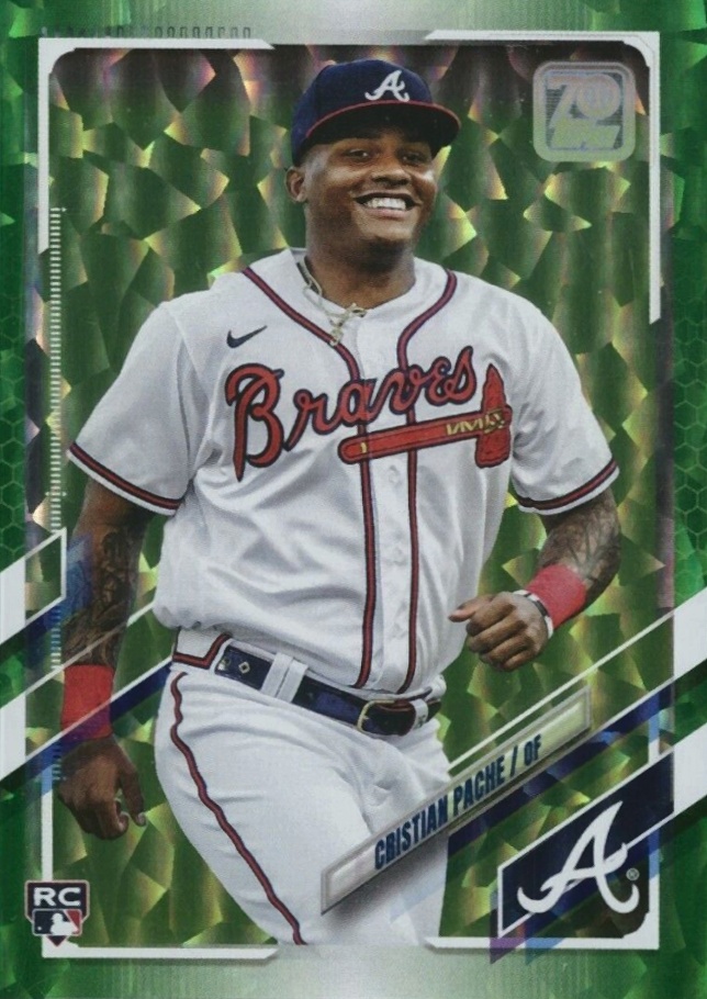 2021 Topps Cristian Pache #187 Baseball Card