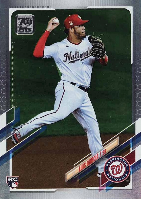 2021 Topps Luis Garcia #298 Baseball Card