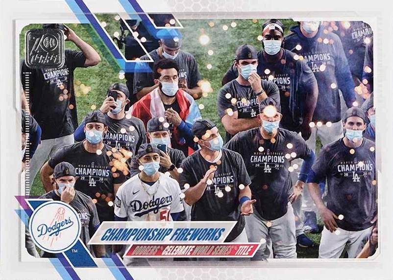 2021 Topps Los Angeles Dodgers #490 Baseball Card