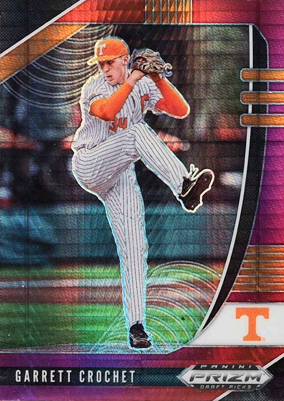 2020 Panini Prizm Draft Picks Garrett Crochet #PDP11 Baseball Card