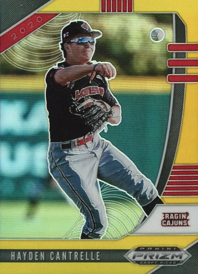 2020 Panini Prizm Draft Picks Hayden Cantrelle #PDP151 Baseball Card