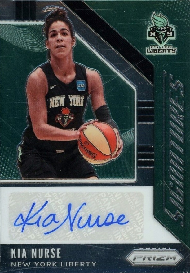 2020 Panini Prizm WNBA Signatures Kia Nurse #SGKNS Basketball Card