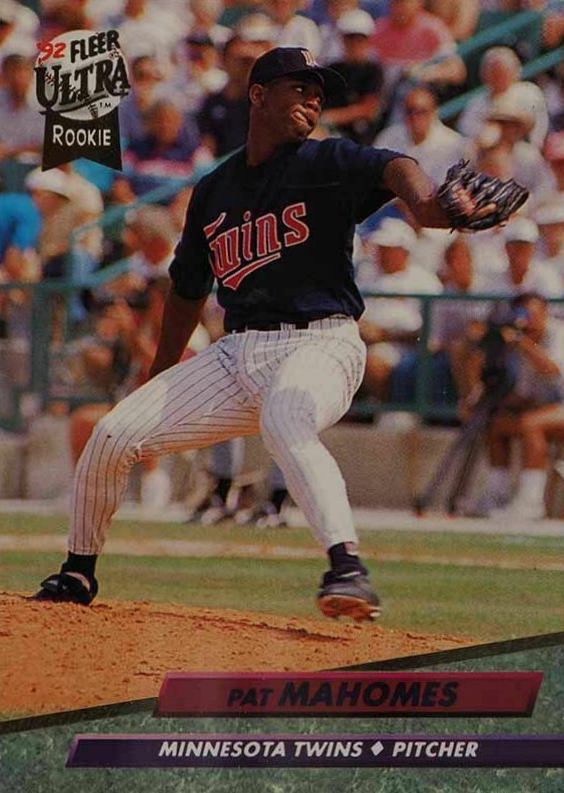 1992 Ultra Pat Mahomes #398 Baseball Card