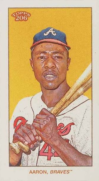 2020 Topps 206 Hank Aaron # Baseball Card