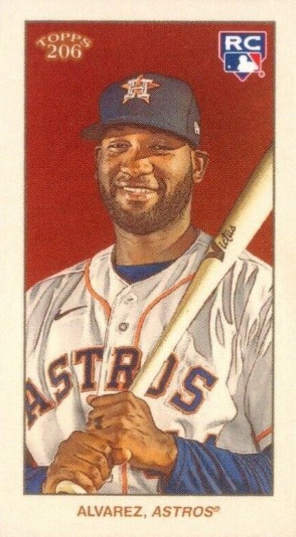 2020 Topps 206 Yordan Alvarez # Baseball Card