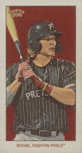 2020 Topps 206 Alec Bohm # Baseball Card