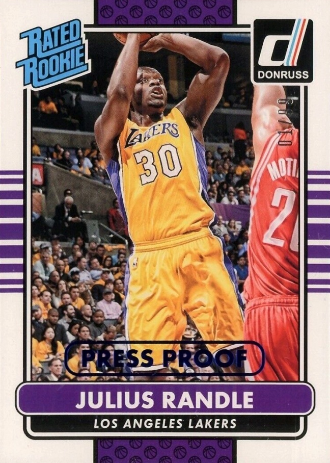 2014 Panini Donruss  Julius Randle #224 Basketball Card