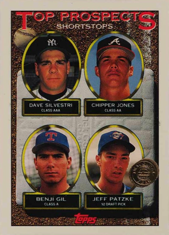 1993 Topps Top Prospects Shortstops #529 Baseball Card