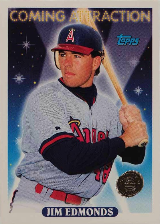 1993 Topps Jim Edmonds #799 Baseball Card