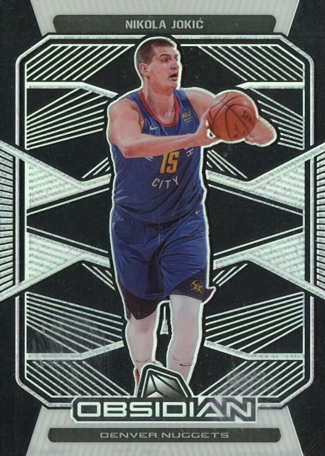 2019 Panini Obsidian Nikola Jokic #91 Basketball Card