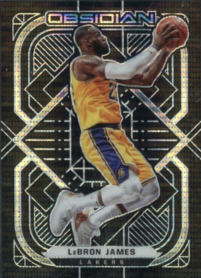 2020 Panini Obsidian LeBron James #49 Basketball Card