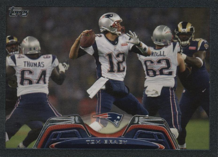 2013 Topps Tom Brady #100 Football Card