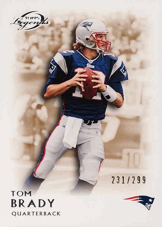 2011 Topps Legends Tom Brady #115 Football Card