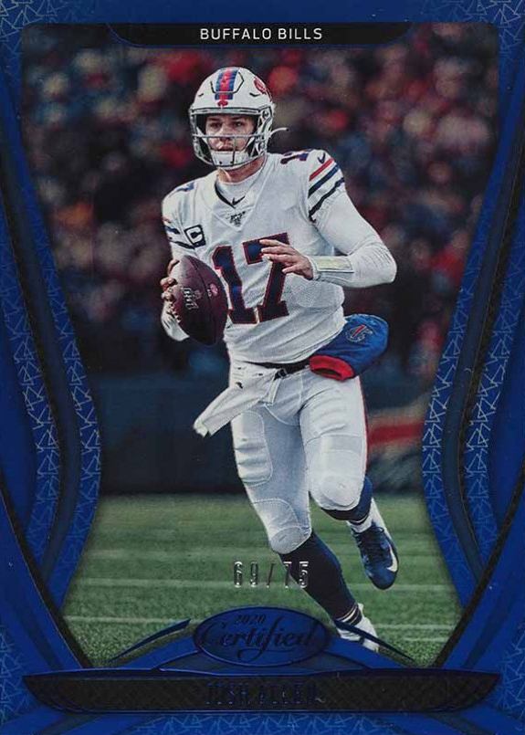 2020 Panini Certified Josh Allen #3 Football Card