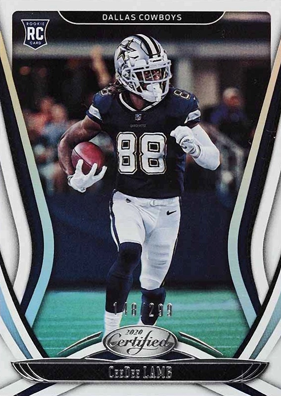 2020 Panini Certified Ceedee Lamb #105 Football Card