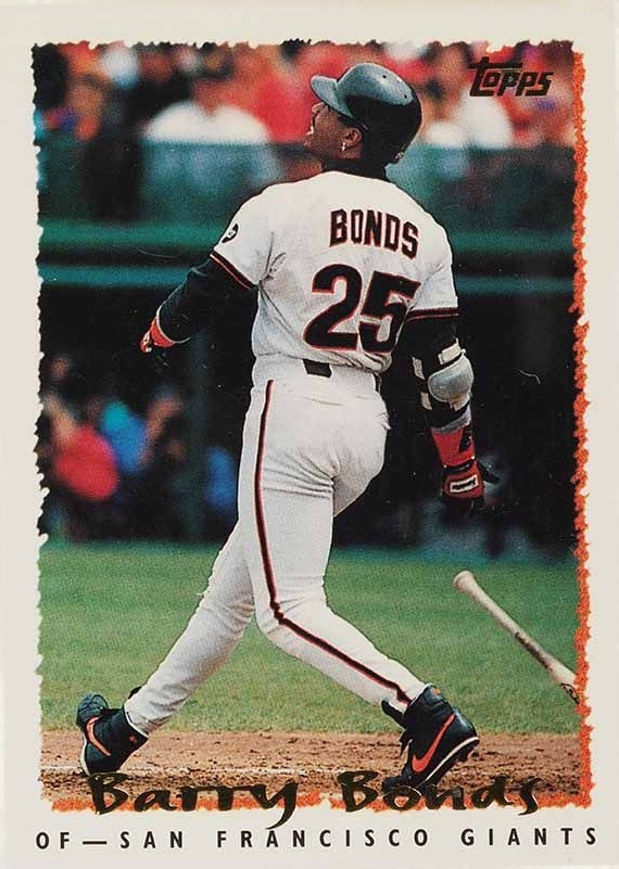 1995 Topps Barry Bonds #100 Baseball Card