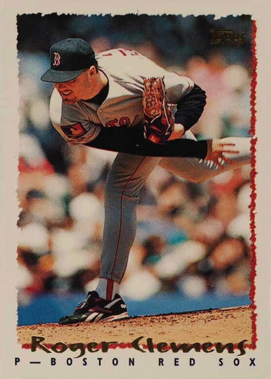 1995 Topps Roger Clemens #360 Baseball Card