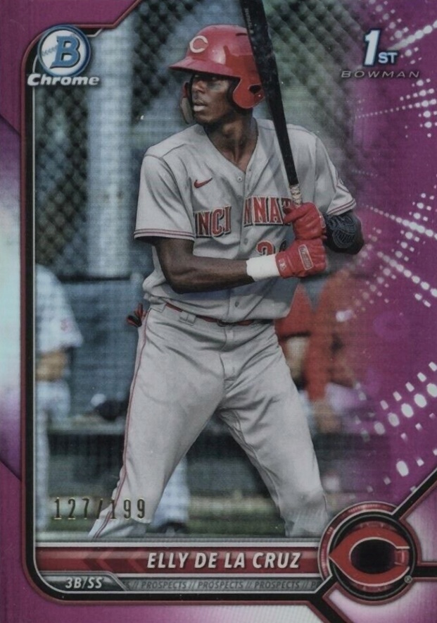 2022 Bowman Chrome Prospects Elly de La Cruz #BCP50 Baseball Card