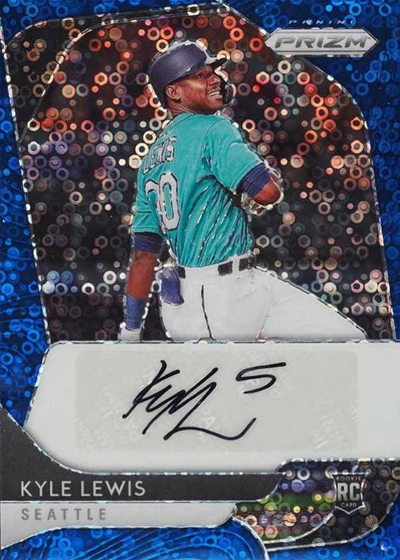 2020 Panini Prizm Rookie Autographs Kyle Lewis #RAKL Baseball Card