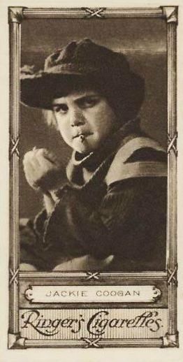 1923 Edwards, Ringer & Bigg Cinema Stars-Series of 50 Jackie Coogan #38 Non-Sports Card