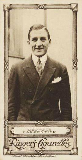 1923 Edwards, Ringer & Bigg Cinema Stars-Series of 50 Georges Carpentier #43 Other Sports Card