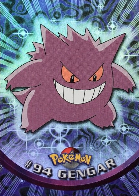 2000 Topps Pokemon TV Animation Series 2 Gengar #94 TCG Card