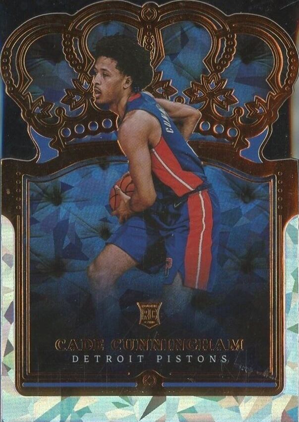 2021 Panini Crown Royale Cade Cunningham #69 Basketball Card