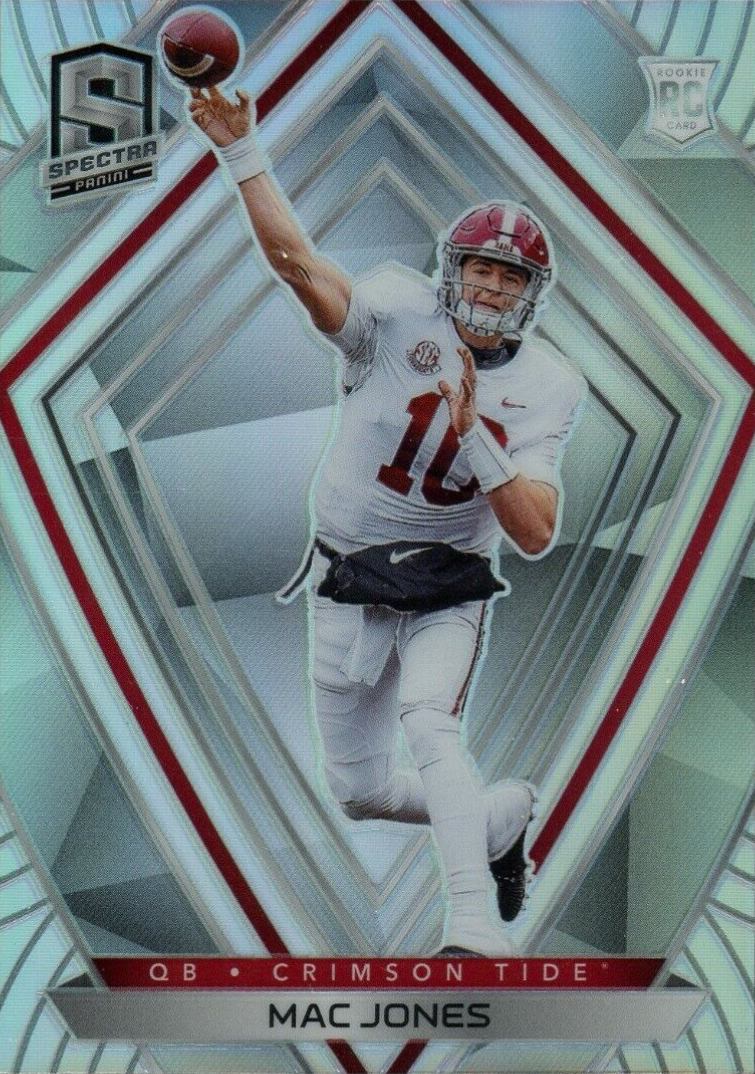 2021 Panini Chronicles Draft Picks Mac Jones #287 Football Card