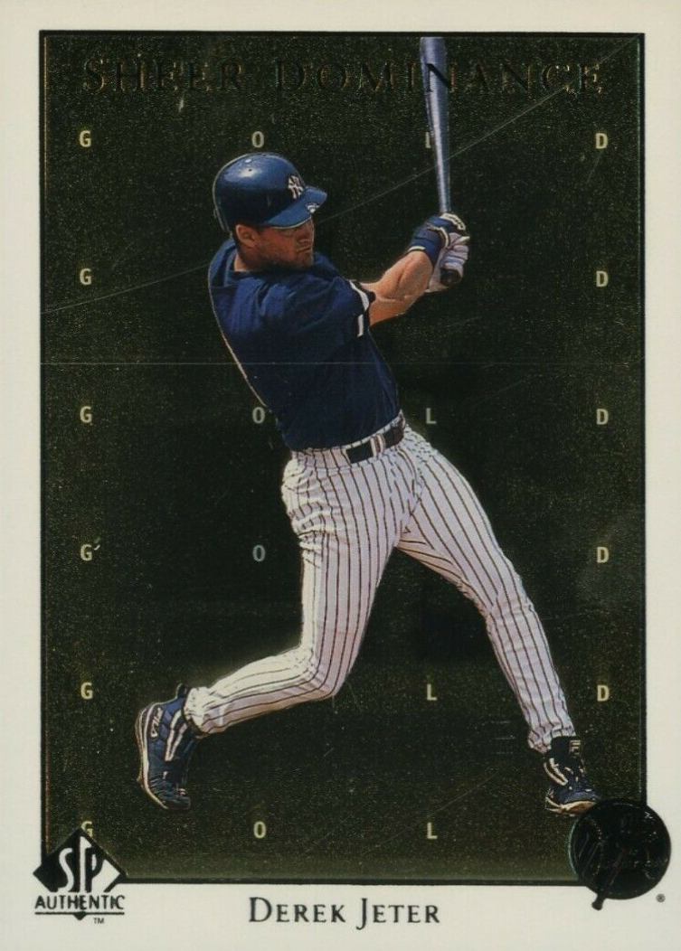 1998 SP Authentic Sheer Dominance Derek Jeter #SD41 Baseball Card