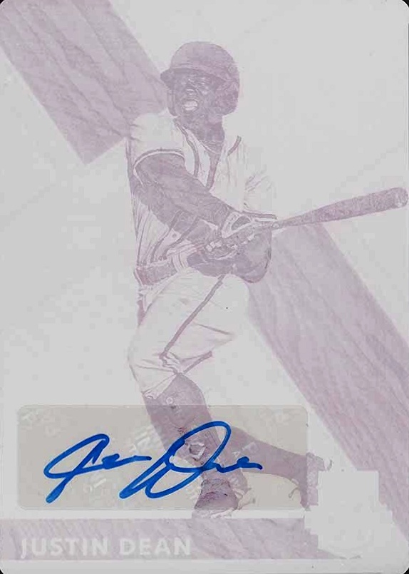 2019 Panini Elite Extra Edition Justin Dean #183 Baseball Card