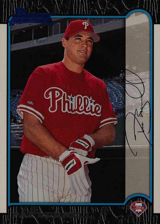 1999 Bowman Pat Burrell #175 Baseball Card