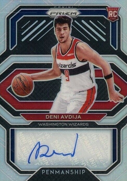 2020 Panini Prizm Rookie Penmanship Deni Avdija #DAV Basketball Card