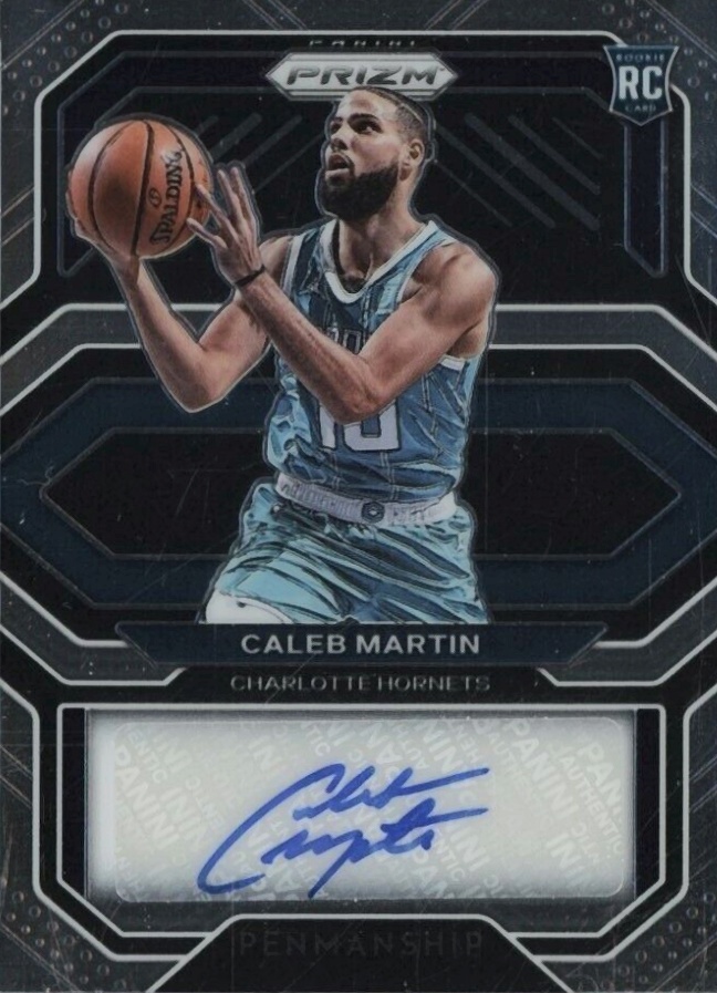 2020 Panini Prizm Rookie Penmanship Caleb Martin #RPCMT Basketball Card