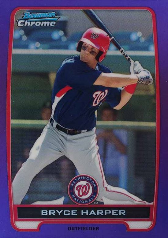 2012 Bowman Prospects Bryce Harper #BCP10 Baseball Card