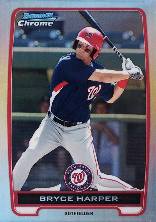 2012 Bowman Prospects Bryce Harper #BCP10 Baseball Card