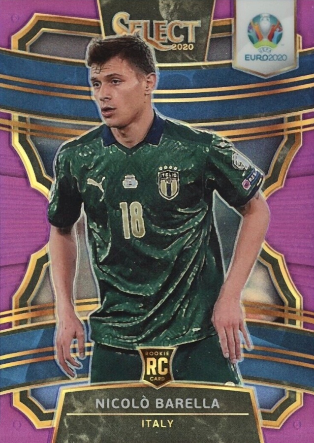 2020 Panini Select UEFA Euro Nicolo Barella #3 Soccer Card