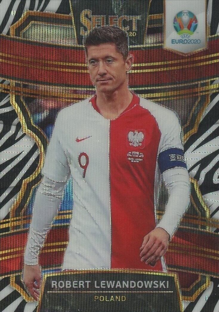 2020 Panini Select UEFA Euro Robert Lewandowski #23 Soccer Card