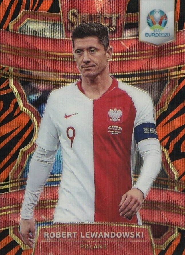 2020 Panini Select UEFA Euro Robert Lewandowski #23 Soccer Card