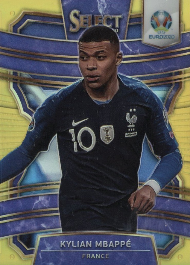 2020 Panini Select UEFA Euro Kylian Mbappe #51 Soccer Card