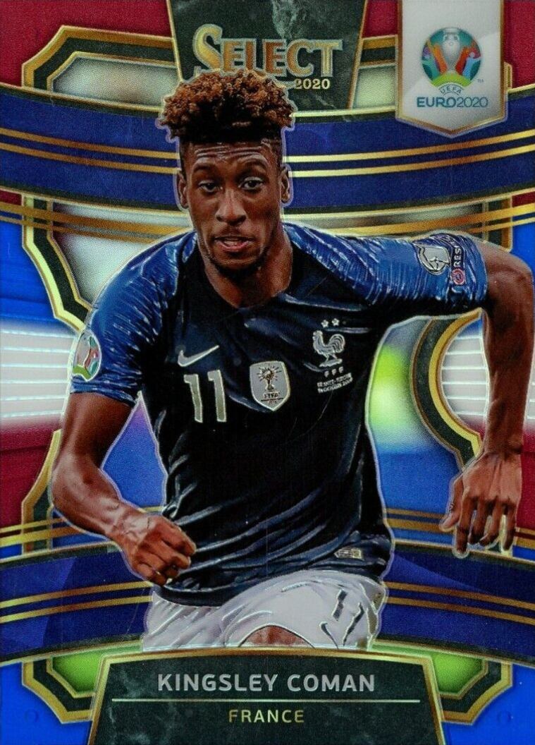 2020 Panini Select UEFA Euro Kingsley Coman #54 Soccer Card